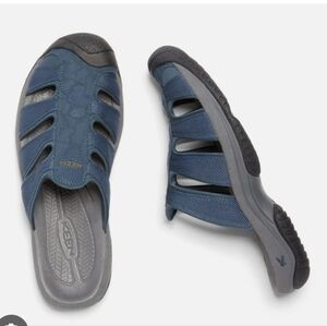 KEEN Aruba II Sandals Men’s Size 7 Blue Closed Toe Beach Slide Slip On